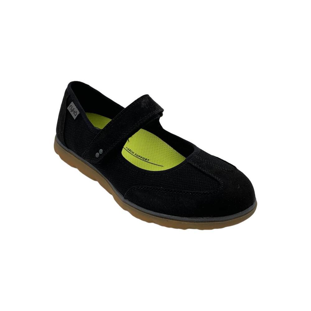 Ryka Women's Effortless Mary Jane Flats Black - Wide